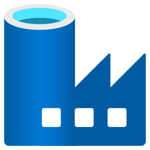 Azure Data Factory logo - Zoomed
