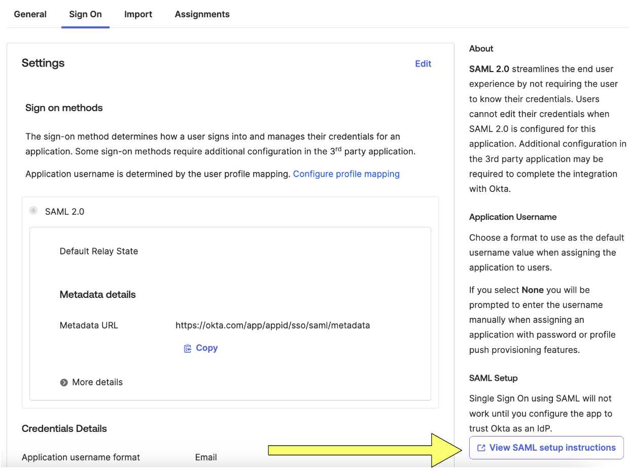 Okta SAML Setup Instructions - Zoomed